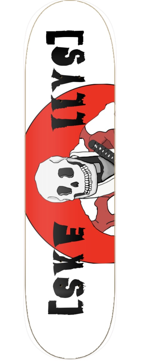 Samurai Skateboard